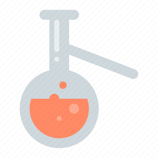 Distilling, flask, laboratory, chemistry, science, experiment icon - Download on Iconfinder