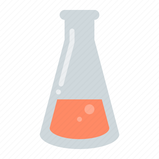 Erlenmeyer, flask, laboratory, science, chemistry icon - Download on Iconfinder