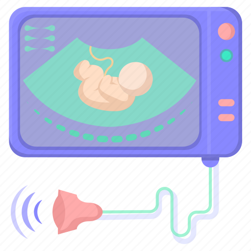 Baby, diagnostics, exmination, ultrasound, fetus, pregnancy, embryo icon - Download on Iconfinder