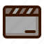 cinema, clapperboard, film, movie, multimedia, record, video 