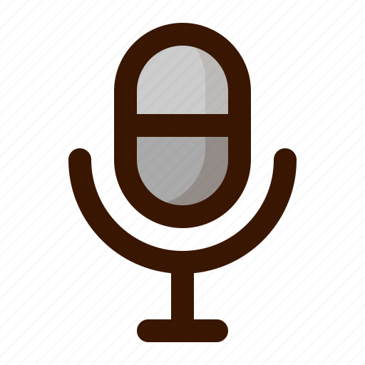 Mic, microphone, multimedia, record, speaker, voicenote icon - Download on Iconfinder