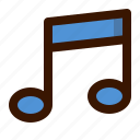 audio, music, note, player, song, sound
