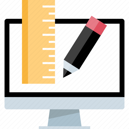 Measure, pencil, ruler icon - Download on Iconfinder