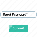password, reset, window