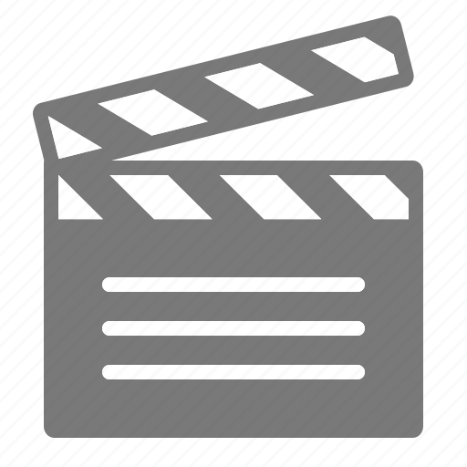 Clap, filming, movie, text icon - Download on Iconfinder