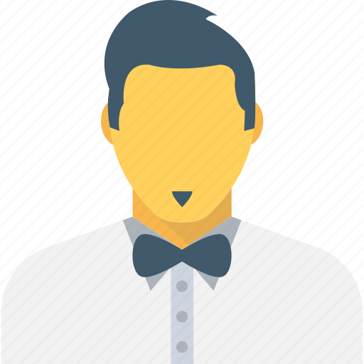 Butler, chauffeur, restaurant servant, waiter, young boy icon - Download on Iconfinder