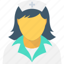 avatar, female nurse, lady doctor, medical assistant, nurse