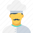 avatar, chef, cook, male, restaurant