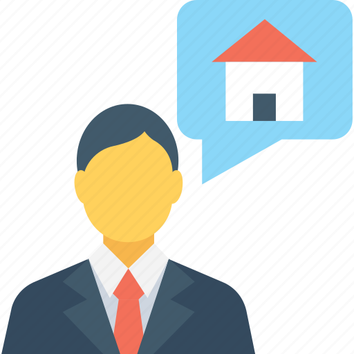 Agent, homeowner, real estate, realtor, renter icon - Download on Iconfinder