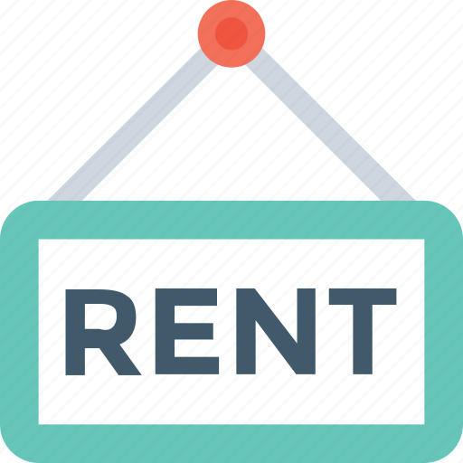 For rent, real estate, rent billboard, rent signboard, rental icon - Download on Iconfinder