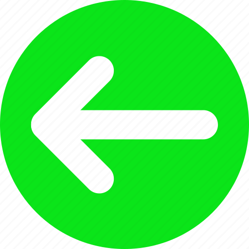 Go left, green arrow, left arrow icon - Download on Iconfinder