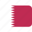 qatar, round, rectangle 