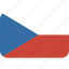 czech, republic, round, rectangle 