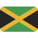 jamaica, round, rectangle