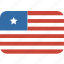 liberia, round, rectangle 