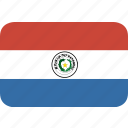 paraguay, round, rectangle