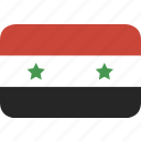 syria, round, rectangle