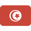 tunisia, round, rectangle