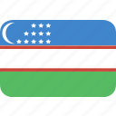 uzbekistan, round, rectangle