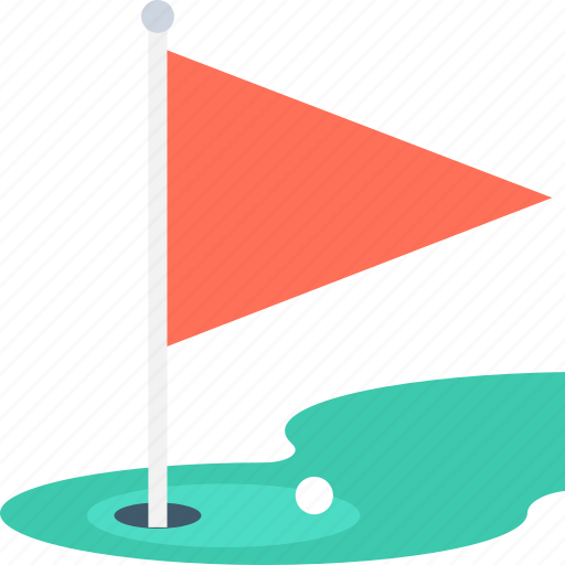 Golf, golf ball, golf club, golf course, golf flag icon - Download on Iconfinder