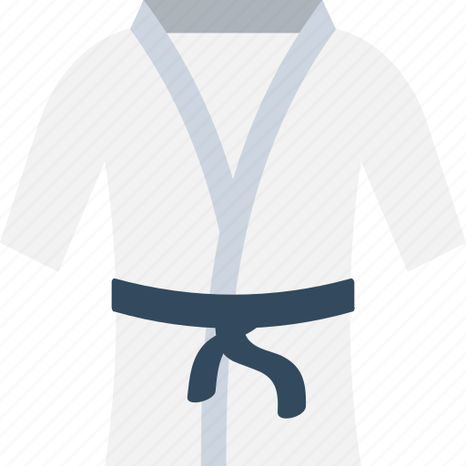 Judo suits, karate clothing, karate costume, karate uniform, martial arts icon - Download on Iconfinder