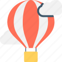 air balloon, air travel, hot air balloon, parachute balloon, skydiving