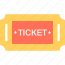 entry ticket, event pass, museum ticket, pass, ticket