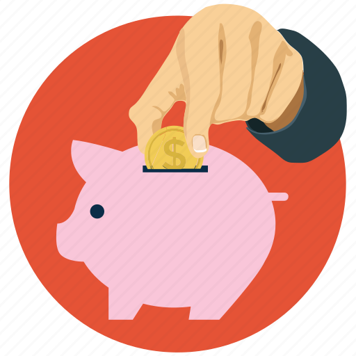 Coin, currency, donation, piggy bank, savings icon - Download on Iconfinder