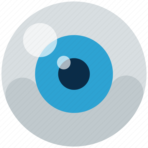 Blue, circle, eye, eyeball, lens, looking, orb icon - Download on Iconfinder