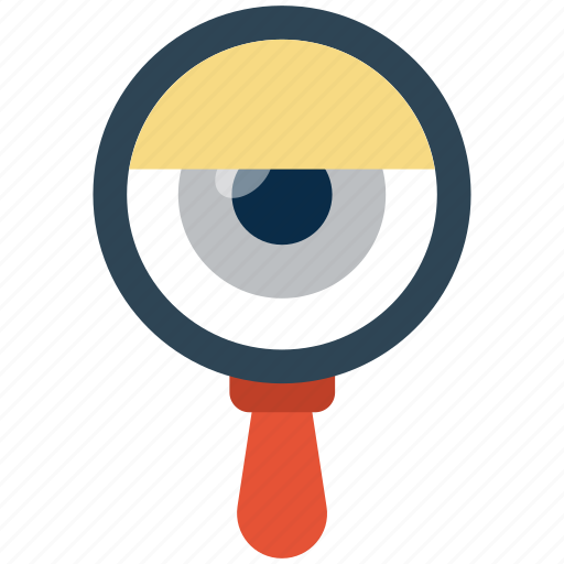 Eye, find, loot at, magnifier, search, view, watch icon - Download on Iconfinder