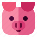 animal, farm, pig, piggy