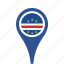 cape, country, county, flag, map, national, pin, verde 