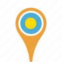 country, county, flag, map, national, palau, pin