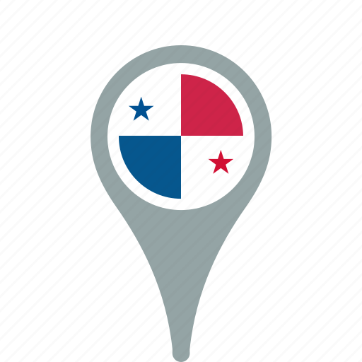Country, county, flag, map, national, panama, pin icon - Download on Iconfinder