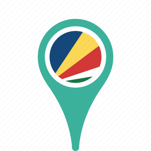 Country, county, flag, map, national, pin, seychelles icon - Download on Iconfinder