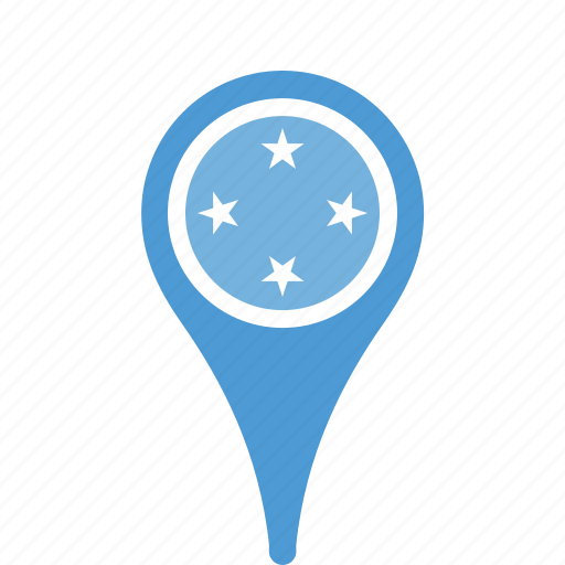 Country, county, federated, flag, map, micronesia, national icon - Download on Iconfinder