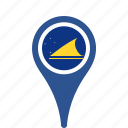 country, county, flag, map, national, pin, tokelau
