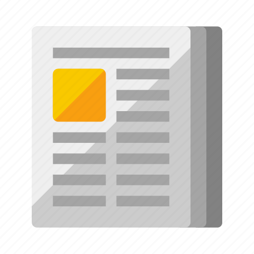 Communication, news, newspaper icon - Download on Iconfinder