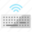 keyboard, wireless, signal, bluetooth, device, computer 