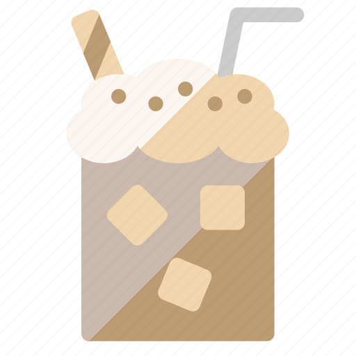 Cold chocolate, drink, beverage, culinary, menu, chocolate icon - Download on Iconfinder