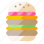 double cheese burger, fast food, junk food, culinary, menu 