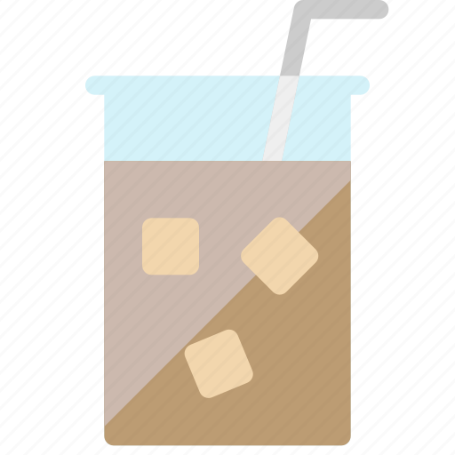 Ice coffee, drink, beverage, culinary, menu icon - Download on Iconfinder