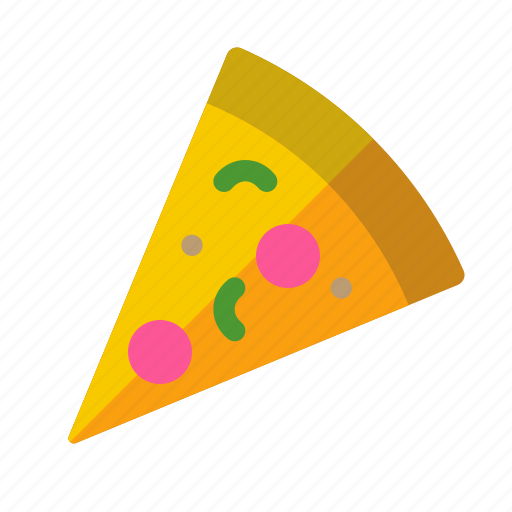 Pizza slice, food and beverage, food, culinary, menu icon - Download on Iconfinder