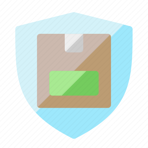 Shopping, safety, protection, box, shield icon - Download on Iconfinder