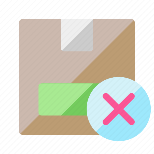 Empty, stock, box, out of stock, reject icon - Download on Iconfinder