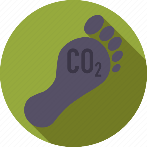 Carbon, environment, foot, footprint icon - Download on Iconfinder