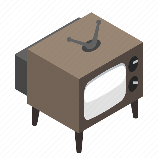 Antenna, classic, entertainment, movie, old, television, tv icon - Download on Iconfinder