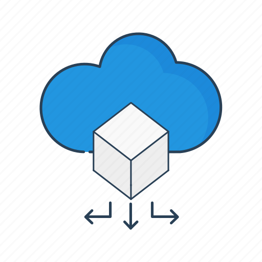 Cloud, computing, module, package, share, software icon - Download on Iconfinder