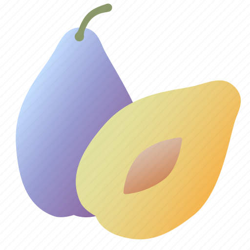 French, plum, french plum, fruits, organic, taste icon - Download on Iconfinder