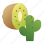 kiwi, cactus, nature, eco, flavor 